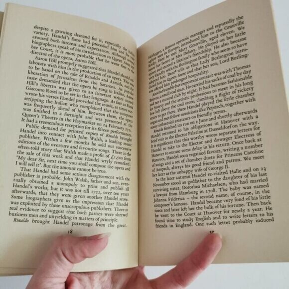 1963 Handel Biography, Boosey & Hawkes Classical Music Vintage Book - Picture 7 of 9